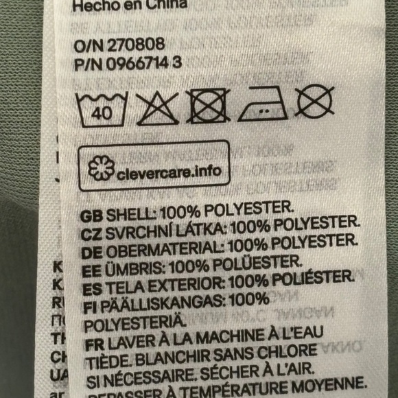 H&M Slip Dress XS Green - Picture 5 of 5